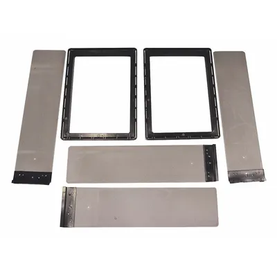 PHASETECH Braket Kasar: 2 in Tinggi Keseluruhan, 24 in Panjang Keseluruhan, 48 in Lebar Keseluruhan, CI - Mounting Brackets for Speakers