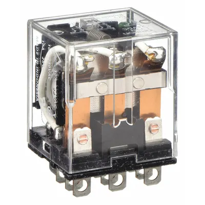 Relai Serbaguna OMRON: Dipasang di Soket, Peringkat Arus 10 A, 24V DC, 3PDT - Socket-Mounted Relays
