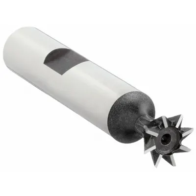 KEO Pemotong Ekor Burung: Baja Kecepatan Tinggi, 60°, Diameter Potong 3/4", Lebar Potong 5/16" - High-Speed Steel Dovetail Milling Cutters