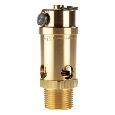 CONRADER Katup Pengaman: Dudukan Lunak, 1 in (M)NPT Masuk (In.), 1 in (F)NPT Keluar (In.) - Soft Seat Pneumatic Safety Valves