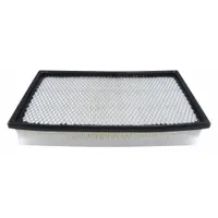 Rectangular panel engine air filter for Ford light-duty trucks. Overall length 8 7/8 inches. Traps airborne contaminants to protect engine and maintain clean airflow for combustion
