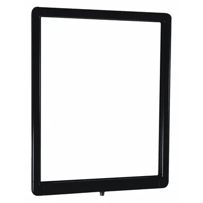 Bingkai Tanda VISIONTRON: Hitam - Sign Frames for Post Tops