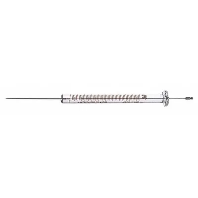 HAMILTON Jarum Suntik: 10 ul Kapasitas - mL, Mikroliter, Kaca Borosilikat, PTFE, Ujung yang Dapat Diganti - Microliter Syringes