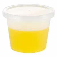 GLOBE SCIENTIFIC Laboratory Jar: HDPE, LDPE, 8 fl oz, 82.55 mm Body Dia, 88.39 mm Ht, Non-Sterile (MPN 271009)