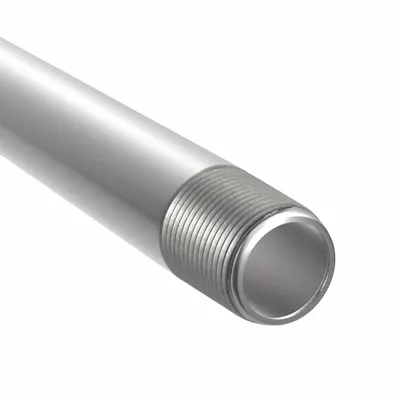 Pipa Logam Dinding Sedang CALBRITE (IMC): IMC, Ukuran Perdagangan 1/2 in, Panjang 10 ft - Medium-Wall IMC Metal Conduit