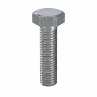 Hex Head Cap Screw: Steel, Class 8.8, Zinc Plated, M12, Metric, 45 mm lg, Fully Threaded, 50 PK (MPN HF18120450-050P1)