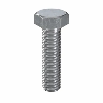 Sekrup Kepala Heksagonal LINDSTROM: Baja, Kelas 8.8, Dilapisi Seng, M12, Metrik, 45 mm pj - Class 8.8 Steel Hex Head Cap Screws