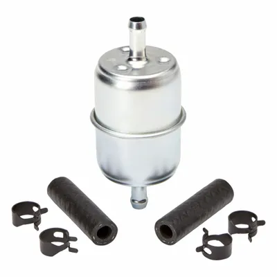 FLEETGUARD Filter Bahan Bakar Otomotif: 11 3/8 in Panjang Keseluruhan, Bahan Bakar Diesel, Diesel - In-Line Fuel Filters