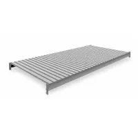 TENNSCO Shelf: 96 in x 48 in, 22 ga Beams, Steel, 2,150 lb Load Capacity (MPN 6940)