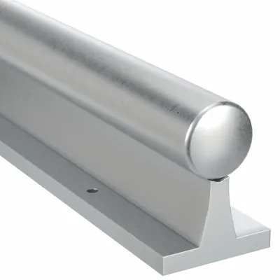 PBC LINEAR Rakitan Poros Linear Pra-Bor: 1 1/2 in Diameter Poros, 12 in Panjang, Dilapisi Keramik - Linear Support Rail & Shaft Assemblies