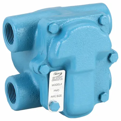 MEPCO Perangkap Uap: Besi Cor, 1 1/2 in FNPT, 4.300 lb/jam, Maks. 30 psi, Maks. 450°F - Cast Iron H-Pattern Float & Thermostatic Steam Traps