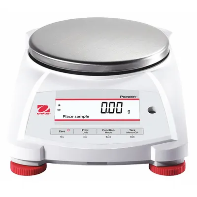 OHAUS Compact Bench Scale: 2,200 g Capacity, 0.1 g Readability, 0.1 g Repeatability - Precision Lab Balances