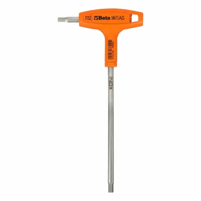 BETA Hex Key: 0 Ball Ends, 7/32 in Tip Size, SAE, Long, Stainless Steel, Satin - Stainless Steel Hex Keys