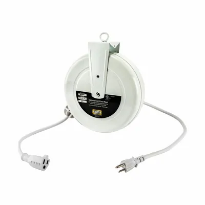 HUBBELL WIRING DEVICE-KELLEMS Self-Retracting Cord Reel - Self-Retracting Cord Reels