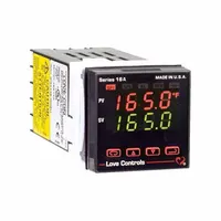 DWYER Temperature Controller: 16A, 1/16 DIN Size, Manual/On/Off Action/P/PI/PID, 100 to 240V AC, SSR (MPN 16A2110)