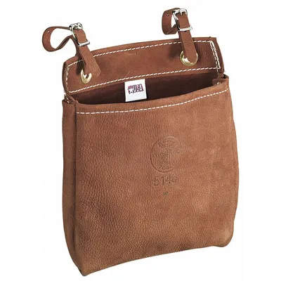 KLEIN TOOLS Tool Pouch: For 3 in Belt Wd - Max, 1 Pockets - Leather Tool Pouches