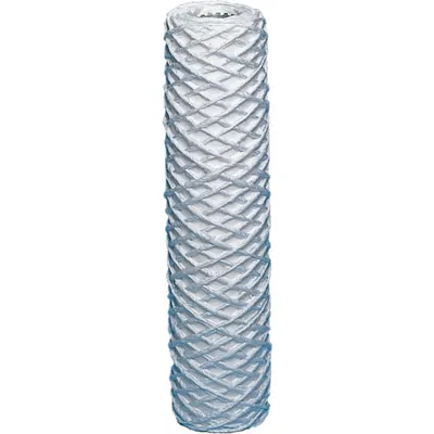 3M Water Filter Cartridge: 50 micron, String Wound, 0.1 lpm, Polypropylene - String & Blanket Wound Water Filter Cartridges