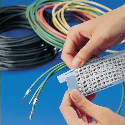 BRADY Preprinted Wire Marking Label Sheet - Preprinted Wire Marking Label Sheets