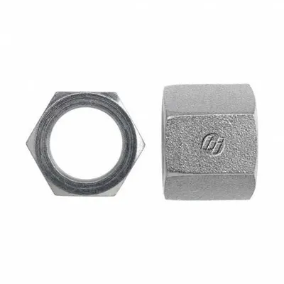 BRENNAN INDUSTRIES Stainless Hydraulic Adapter: 9/16"-18 Thread Size, 3/8 in Fitting Size - JIC-to-JIC 316 Stainless Steel Hydraulic Hose Adapters