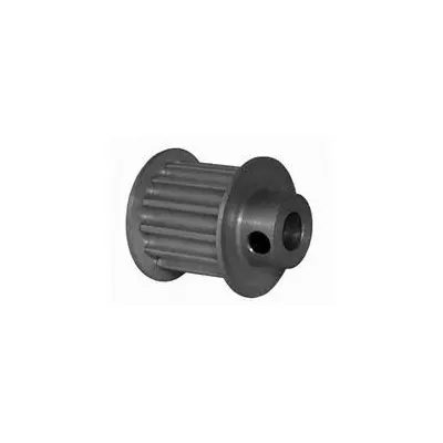 Dayton Timing Pulley: Modified Curvilinear, Fixed, For GT Timing Belt Section - GT Section Fixed-Bore Timing Pulleys with Hub