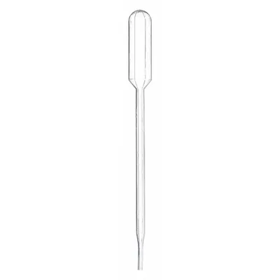 UNITED Transfer Pipette: 3 mL Capacity, Sterile, Std Transfer Pipette, LDPE, 150 mm Overall Lg - Sterile Transfer Pipettes