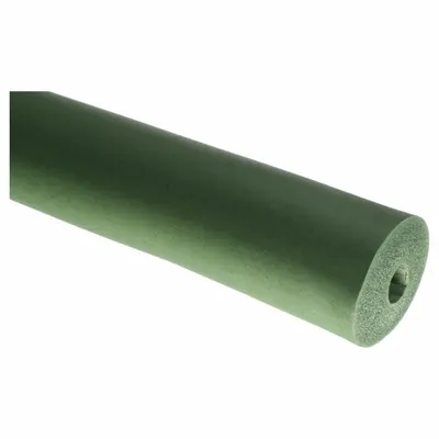 K-FLEX USA Pipe Insulation Tube: Tube, 1 in Thick, 3 1/2 in ID, 6 ft, Buna-N Rubber - Halogen-Free Buna-N Straight Tube Insulation