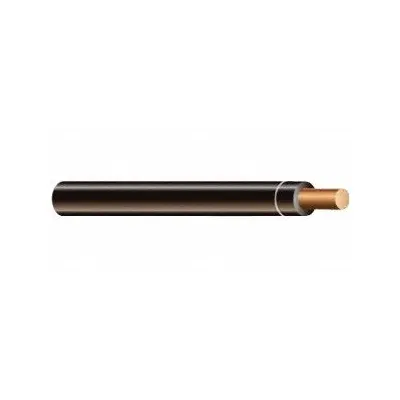 OEM Building Wire: Copper, 14 AWG, 1 Conductors, Solid, Black, 1,000 ft Lg - Copper THHN/THWN-2 Building Wires