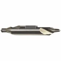 KEO Center Drill: Plain Type Hey, #7, 60°, 3 1/4 in Overall Lg, AlTiN Coated High Speed Steel (MPN 906-001-914)