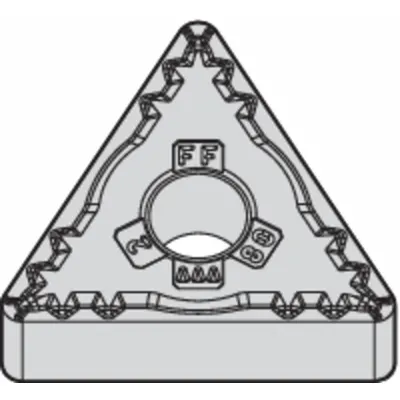 WIDIA Triangle Turning Insert: TNMG332FF - Triangle (T) Indexable Turning Inserts