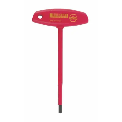 WIHA Hex Key: 0 Ball Ends, 7/32 in Tip Size, SAE, Long, Chrome Vanadium Molybdenum - Insulated Hex Keys