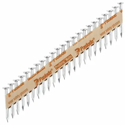PASLODE Metal Connector Nails,1 1/2" L: Connector Nails, Flat, Smooth, 1 1/2 in Overall Lg - Collated Metal Connector Nails