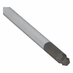 Ball end hex screwdriver with 3 mm tip size, standard length shaft, and friction grip. The ball end allows angled access to hex socket screws in confined spaces. Suitable for assembly, maintenance, and repair tasks requiring precision fastening.
