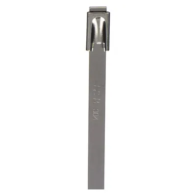 TY-RAP Cable Tie: 20 1/2 in Nominal Lg, 6 in Nominal Max. Bundle Dia., 0.31 in Wd - 304 Stainless Steel Cable Ties