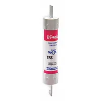 MERSEN Fuse: Class RK5, TRS-RID Series, Time-Delay, 70 A, 600 V AC, 600 V DC, Indicating (MPN TRS70RID)