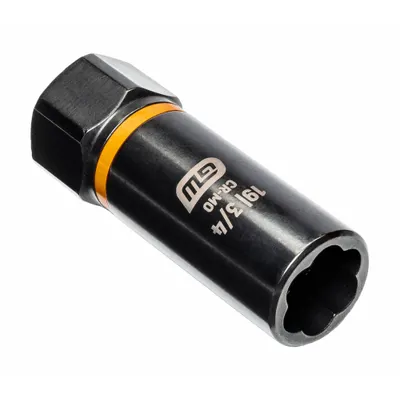 GEARWRENCH Deep Extraction Sockets: 3/4 in Socket Size, 6-Point, Deep, Black Oxide - 1/2" Drive Bolt Extraction Impact Sockets