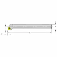 ULTRA-DEX USA Indexable Boring Bar: HM08Q SWLCL2 (MPN 940-000-043)