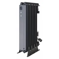 This modular regenerative desiccant compressed air dryer removes moisture from compressed air systems. With a flow capacity of 25 cfm, maximum operating pressure of 232 psi, and pressure drop of 2 psi, it is suited for applications such as pneumatic controls, instrumentation, and manufacturing processes requiring dry air.