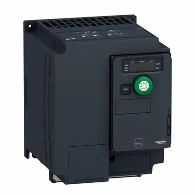 SCHNEIDER Variable Speed Drive: In Phase Three, 200-240V AC, Out Phase Three, 5 hp - Schneider Altivar ATV320
