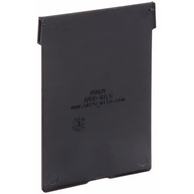 AKRO-MILS Bin Divider: 4 1/8 in x 4 7/8 in, Not Electrostatic Discharge Conductive - Plastic Shelf Bin Dividers
