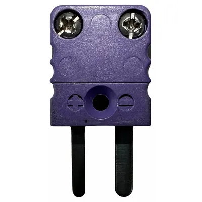 Dayton Thermocouple Connector: Jack, For Type E Thermocouple Type, Mini Plug, 2 Pins - Thermocouple Plugs