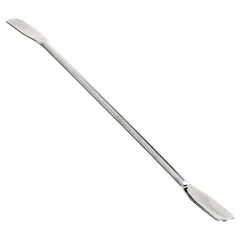 APPROVED VENDOR CG-1981-12 Lab Spatula, 12 in Overall, 2 in Handle, 304 Stainless Steel, Nickel Plated