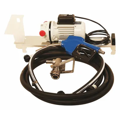 LIQUIDYNAMICS INC. Electric Drum Pump: 115 V AC, 1/10 hp HP, Polypropylene - Drum-Mount DEF Dispensing Pump Systems