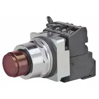 SIEMENS Illuminated Push Button: Illuminated, Extended Profile, Non-Metallic, 30 mm, 1NO/1NC (MPN 52PT6G2AB)