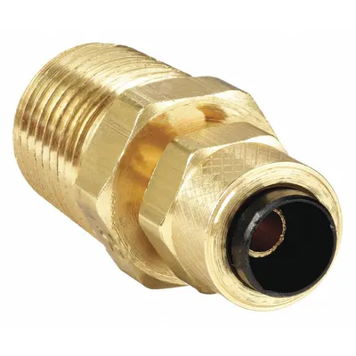 PARKER Creep-Resistant Self-Aligning Brass Compression Fitting - Creep-Resistant Self-Aligning Brass Compression Fittings