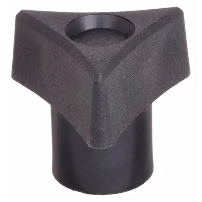 INNOVATIVE COMPONENTS 3-Arm Knob with Threaded Hole - 3-Arm Knobs with Threaded Hole