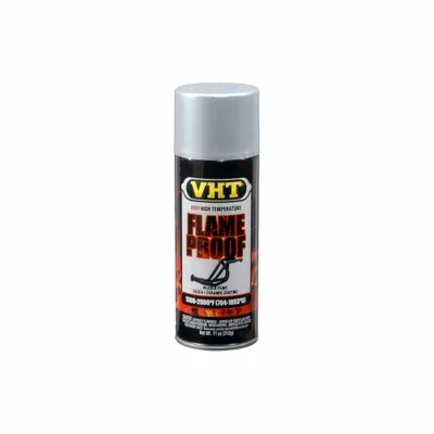VHT ESP106000 Flameproof Coating Flat Silver High Heat Enamel - High Heat Enamels