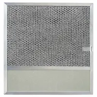 BROAN Range Hood Filter: 11.44 in x 11.81 in x 0.38 in, Aluminum, Mesh (MPN R610050)