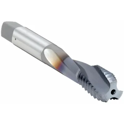 OSG Spiral Flute Tap: 7/16"-14 UNC, H5 / 2B-3B, 3 Flute - Spiral-Flute Taps for Steel & Stainless Steel