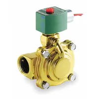 REDHAT Solenoid Valve: 2-Way, Normally Closed, 1 in Pipe Size, 220V AC/240V AC, Watertight, NBR Seal (MPN 8210G004)