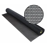 This PHIFER polyester screen is designed for use in doors and windows to provide insect protection while allowing ventilation. It features a 17 x 13 mesh size and 0.018 in wire diameter, suitable for residential and light commercial openings. The screen is black, 3 ft wide, and 50 ft long